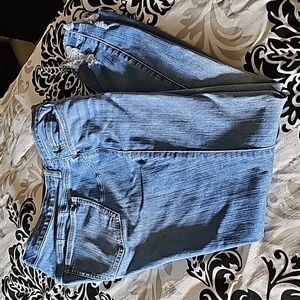 Women's frayed Torrid skinny jeans